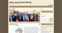 Desktop Screenshot of infantjesusparish.org.au